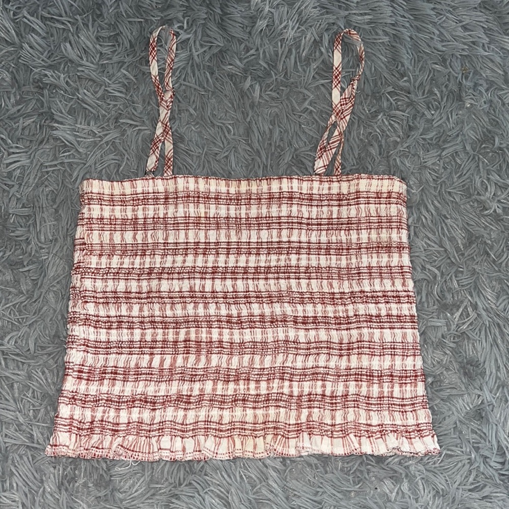 Forever 21 crochet tube top with straps